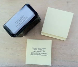 Post It Note Marketing